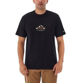 Columbia CSC Rocky Range Siyah Kısa Kollu Erkek T-shirt