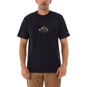 Columbia CSC Rocky Range Siyah Kısa Kollu Erkek T-shirt