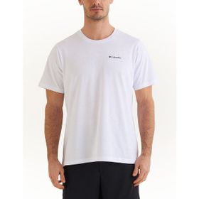 Columbia Csc Rocky Road Beyaz Comfort Kısa Kollu Erkek T-shirt