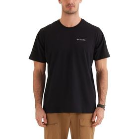 Columbia Csc Rocky Road Siyah Comfort Kısa Kollu Erkek T-shirt