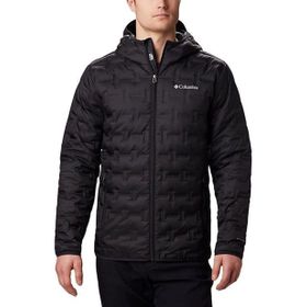 Columbia Delta Ridge Down Hooded Siyah Erkek Kaz Tüyü Mont