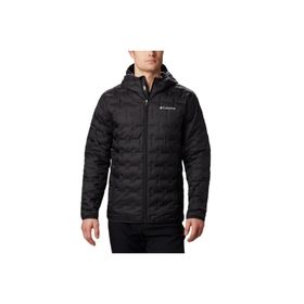 Columbia Delta Ridge Down Hooded Siyah Erkek Kaz Tüyü Mont