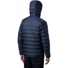 Columbia Delta Ridge Down Hooded Siyah Erkek Kaz Tüyü Mont