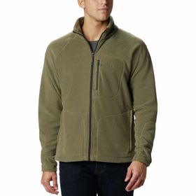 Columbia Fast Trek Erkek Tam Fermuarlı Polar Üst Yeşil Sweatshirt