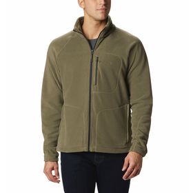 Columbia Fast Trek Erkek Tam Fermuarlı Polar Üst Yeşil Sweatshirt