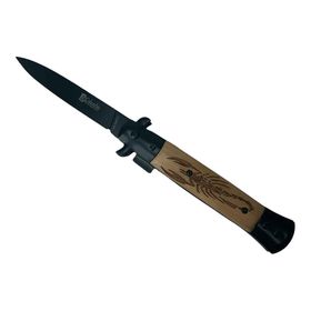 Columbia FS-1245-3 Tactical Folding Yengeç Ağaç Saplı Knife Bıçak