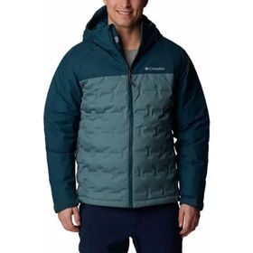 Columbia Grand Trek Iı Down Hooded Yeşil Erkek Kaz Tüyü Mont