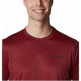 Columbia Hike Crew Kırmızı Erkek T-shirt