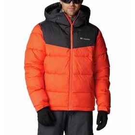 Columbia Iceline Ridge Erkek Kırmızı Kapüşonlu Mont
