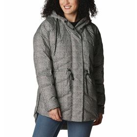 Columbia Icy Heights Down Novelty Kadın Siyah Kaz Tüyü Mont