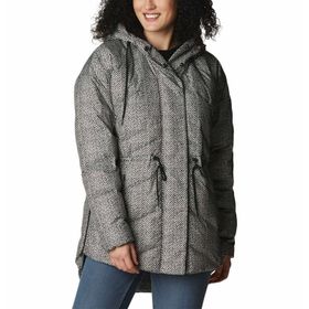 Columbia Icy Heights Down Novelty Kadın Siyah Kaz Tüyü Mont