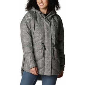 Columbia Icy Heights Down Novelty Kadın Siyah Kaz Tüyü Mont