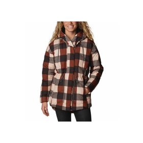 Columbia Icy Heights Down Novelty Turuncu Kadın Kaz Tüyü Mont