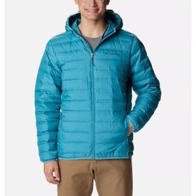 Columbia Lake 22 Mavi Kapüşonlu Kaz Tüyü Spor Erkek Outdoor Mont