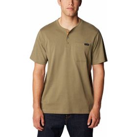 Columbia Landroamer Short Sleeve Henley Çağla Yeşili Kısa Kollu Erkek T-shirt