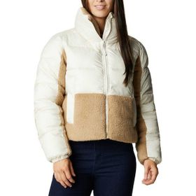 Columbia Leadbetter Point Sherpa Hybrid Bej Kadın Mont