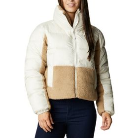 Columbia Leadbetter Point Sherpa Hybrid Bej Kadın Mont