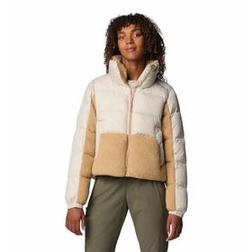 Columbia Leadbetter Point Sherpa Hybrid Bej Kadın Mont
