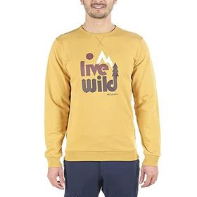 Columbia Live Wild Crew Sarı S Erkek Sweatshirt
