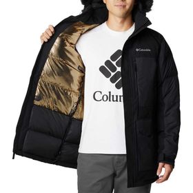 Columbia Marquam Peak Fusion Siyah Erkek Parka