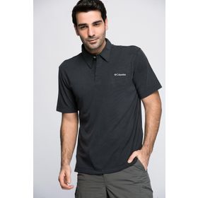 Columbia Poloshirt Sun Ridge Siyah Erkek Tişört