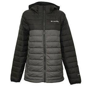 Columbia Powder Lite Hooded 2086944-023 Gri Erkek Mont