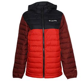 Columbia Powder Lite Hooded 2086944-698 Kırmızı Erkek Mont