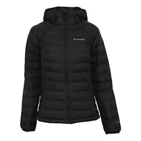 Columbia Powder Lite II Hooded 2089391-010 Siyah Kadın Mont