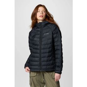 Columbia Powder Lite II Hooded 2089391-010 Siyah Kadın Mont