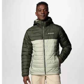Columbia Powder Lite II Yeşil Erkek Mont