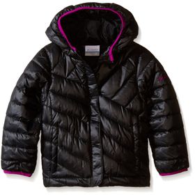 Columbia Powder Lite Siyah Erkek Çocuk Mont