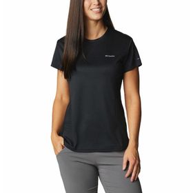 Columbia Siyah W Zero Ice Cirro-cool Kadın Kısa Kollu T-shirt