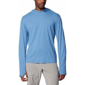 Columbia Summit Valley Hoodie Mavi Uzun Kollu Erkek T-shirt
