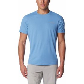 Columbia Summit Valley Mavi Kısa Kollu Erkek T-shirt