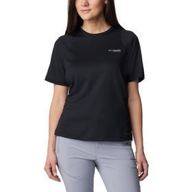 Columbia Summit Valley Siyah Kısa Kollu Kadın T-shirt