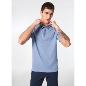 Columbia Sun Ridge Mavi Erkek Kısa Kollu Polo T-shirt