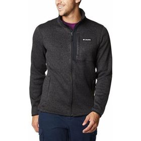 Columbia Sweater Weather Erkek Tam Fermuarlı Polar Üst Siyah Sweatshirt