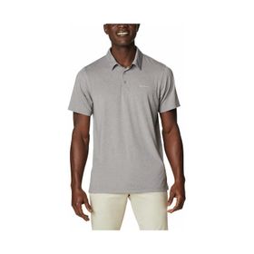 Columbia Tech Trail Erkek Siyah Kısa Kollu Polo T-Shirt