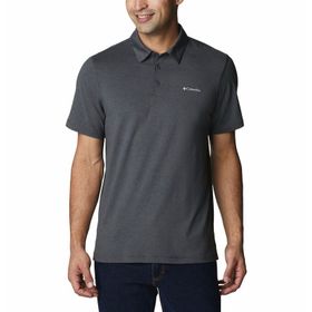 Columbia Tech Trail Polo Gri Erkek Tişört