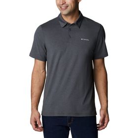Columbia Tech Trail Polo Gri Erkek Tişört