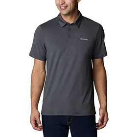Columbia Tech Trail Polo Gri Erkek Tişört
