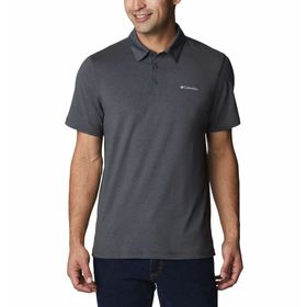 Columbia Tech Trail Polo Gri Erkek Tişört