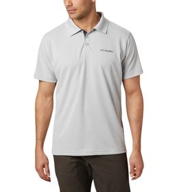 Columbia Utilizer Erkek Gri Kısa Kollu Polo T-Shirt