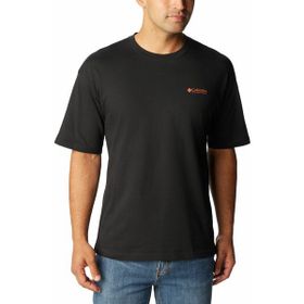 Columbia Wintertrainer Graphic Siyah Kısa Kollu Erkek T-shirt