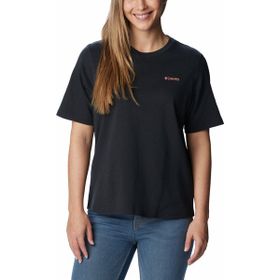 Columbia Wintertrainer Graphic Siyah Kısa Kollu Kadın T-shirt