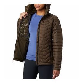 Columbia WK1499-010 Powder Lite Hooded Kadın Mont
