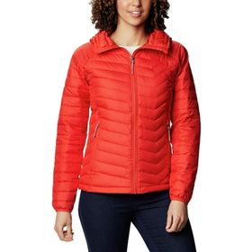 Columbia WK1499-843 Powder Lite Hooded Kırmızı Kadın Mont