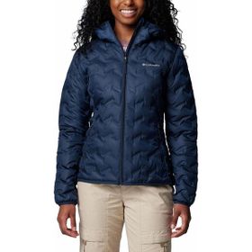Columbia WK2769 Delta Ridg II Down Hooded Jacket Lacivert Kadın Outdoor Mont