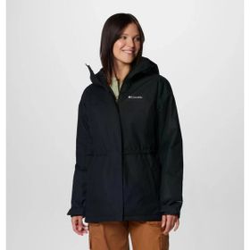 Columbia WL2638-010 Hikebound II Long Insulated Siyah Kadın Mont
