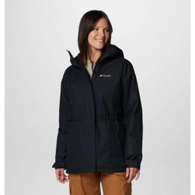 Columbia WL2638-010 Hikebound II Long Insulated Siyah Kadın Mont
